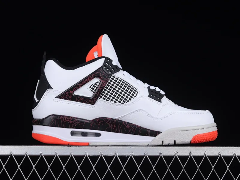 All categories Air Jordan Jordan series basketball shoes Air Jordan 4 X version Air Jordan IV Hot Lava AJ4 Joe 4 hot lava marble pattern 308497-116